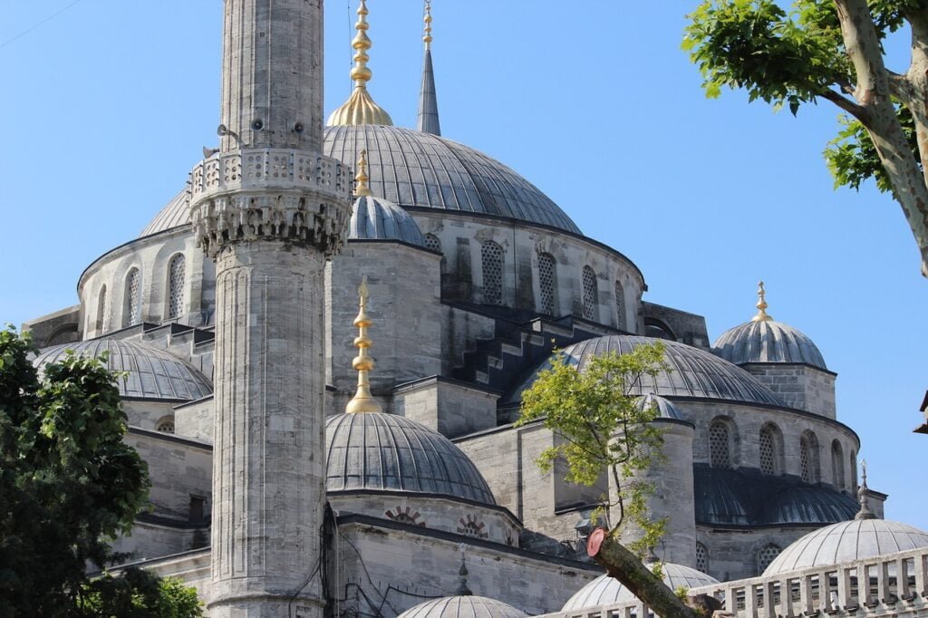 blue mosque, mosque, architecture