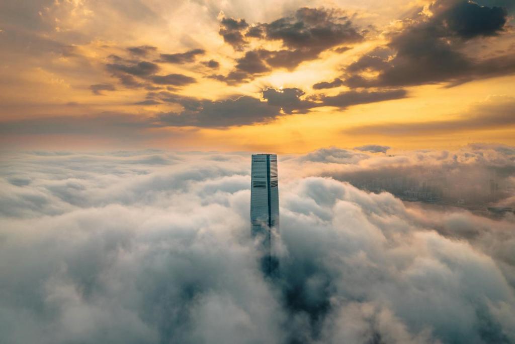 Luxury Sky-High Hotel Overlooking Victoria Harbour