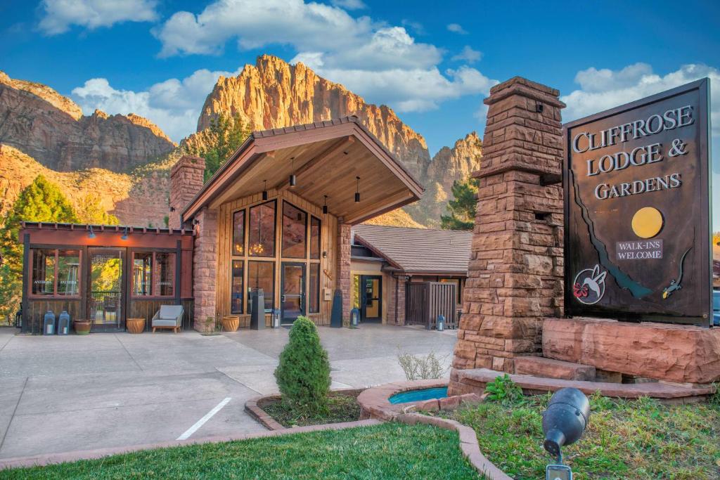 Riverside Gardens Near Zion Park Entrance