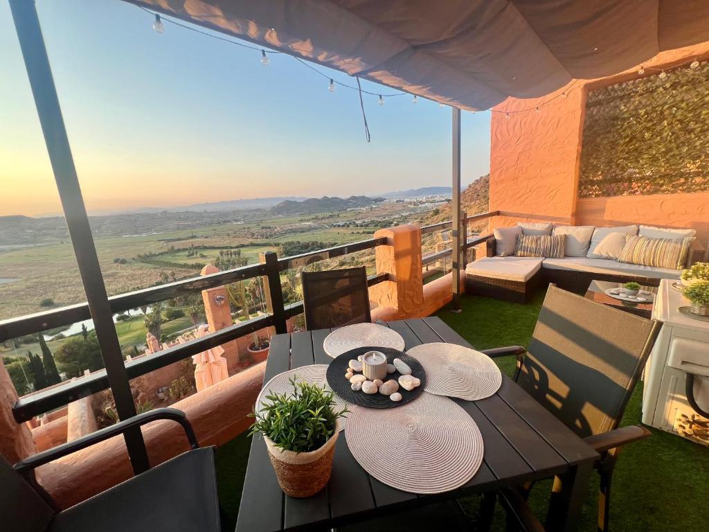 Seafront Two-Bedroom Apartment with Terrace Views